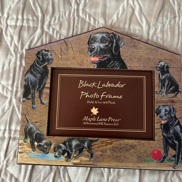 Black Lab Photo Frame - Picture 3 of 4